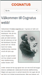 Mobile Screenshot of cognatus.se